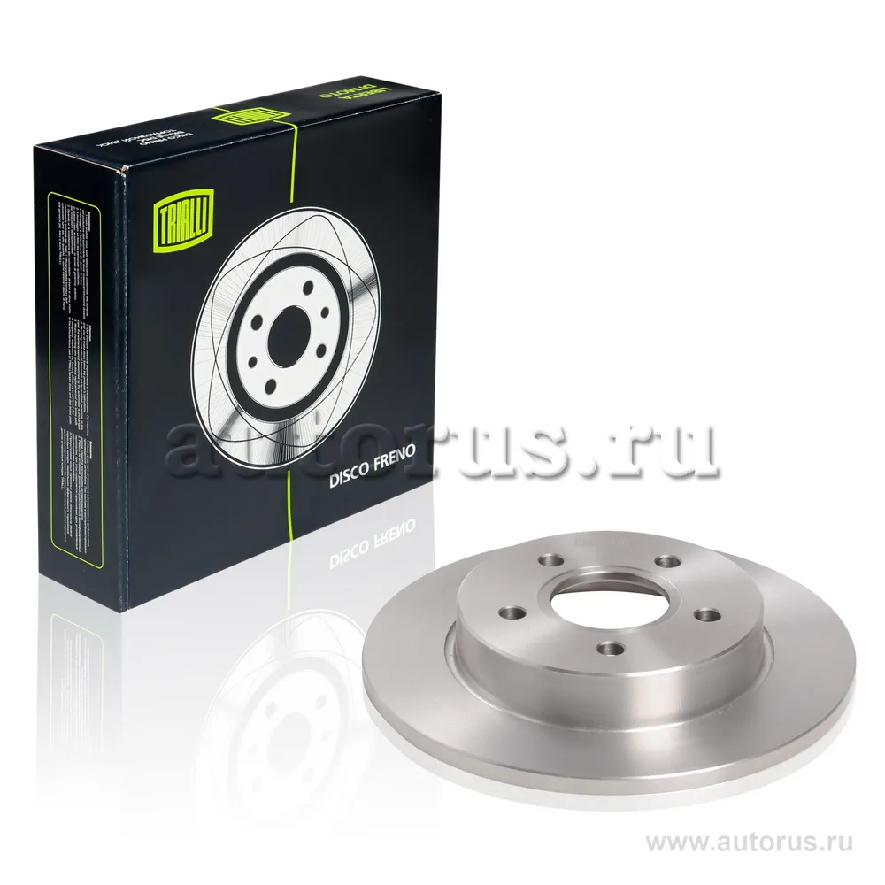 Диск тормозной задний для а/м FORD FOCUS II (05-) D=265 TRIALLI DF 106103