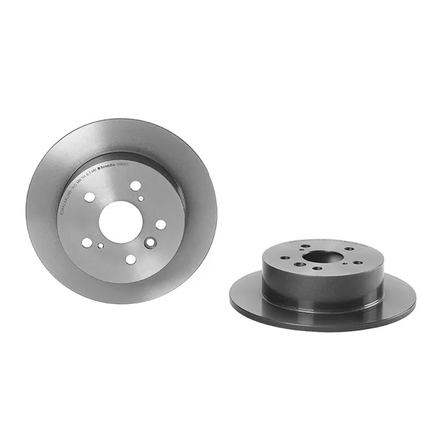 Диск тормозной задний TOYOTA CAMRY 06-14 BREMBO 08.B566.11