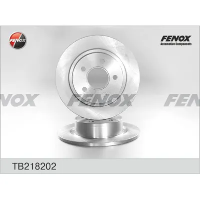 Диск тормозной FORD TRANSIT CONNECT 02-06. T. CONNECT 278X11X5; з FENOX TB218202