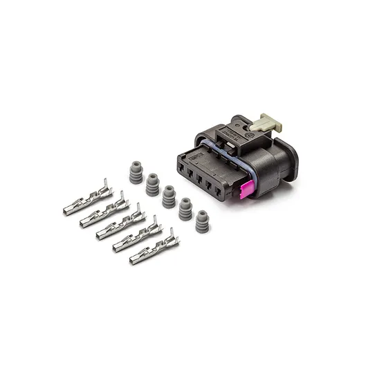 Разъем 4F0973705 (5pin) 5 контактов датчика массового расхода воздуха для Audi, Seat, Skoda, Volkswagen.
