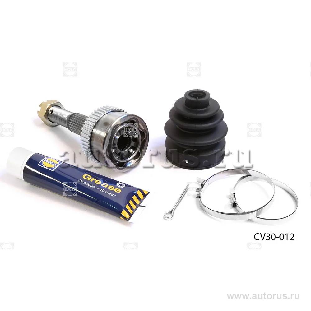 ШРУС наружный 25/24 шл., задняя ось, левый/правый NISSAN Qashqai (J10,J11), Qashqai +2 (JJ10), X-Tra HOLA CV30-012
