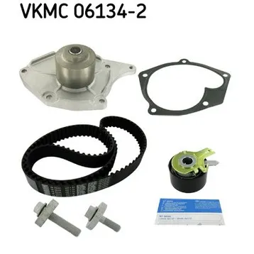 Помпа, водяной насос с комплектом ремня ГРМ SKF VKMC061342