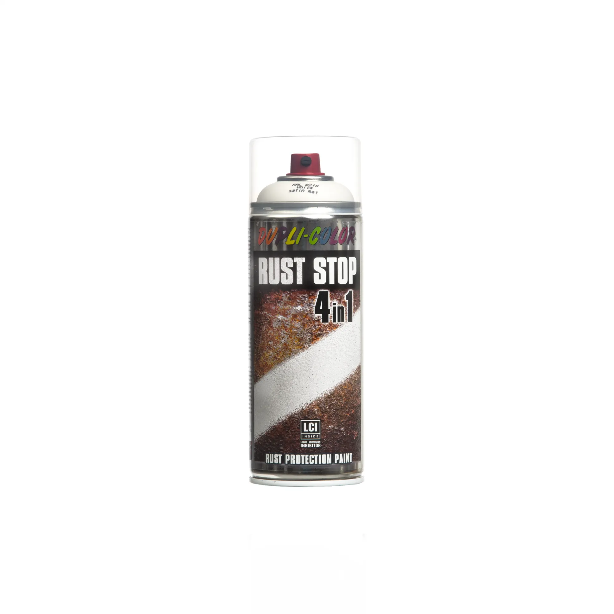 Эмаль по ржавчине RUST STOP 4 в 1 белая (RAL 9010) DUPLI COLOR 868337