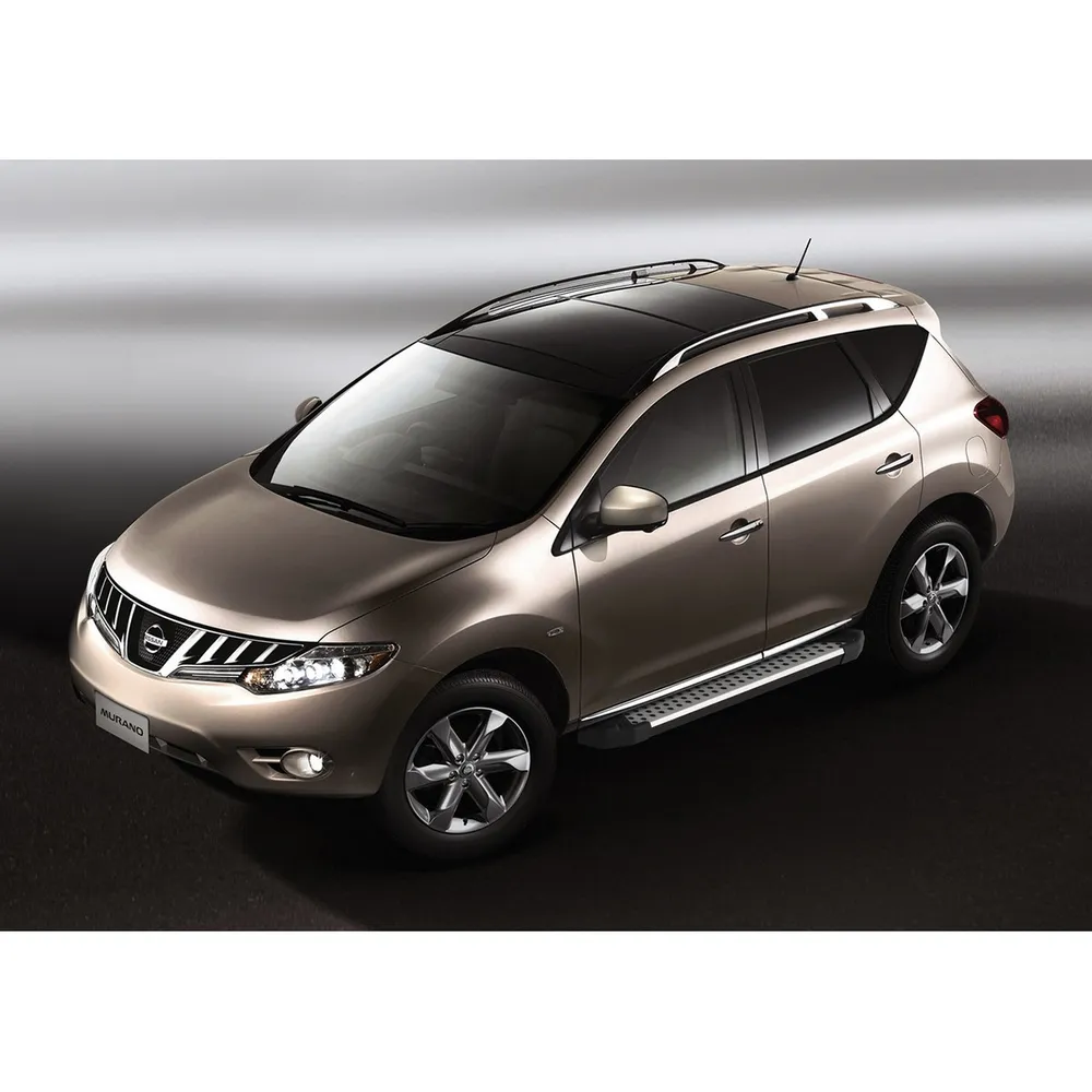 Порог-площадка Bmw-Style D173AL + комплект крепежа, RIVAL, Nissan Murano 2009-2016 Nissan Murano II D173AL.4108.2