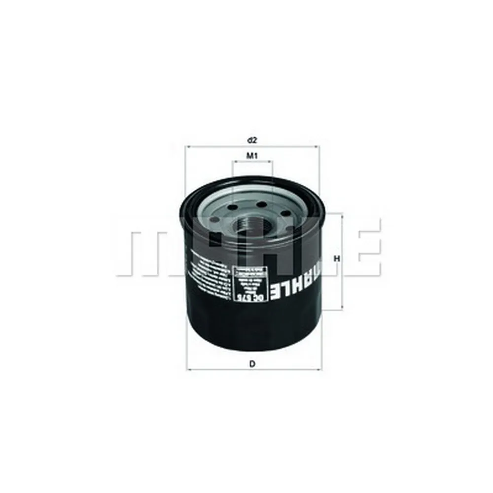 Фильтр масляный KNECHT/MAHLE OC575