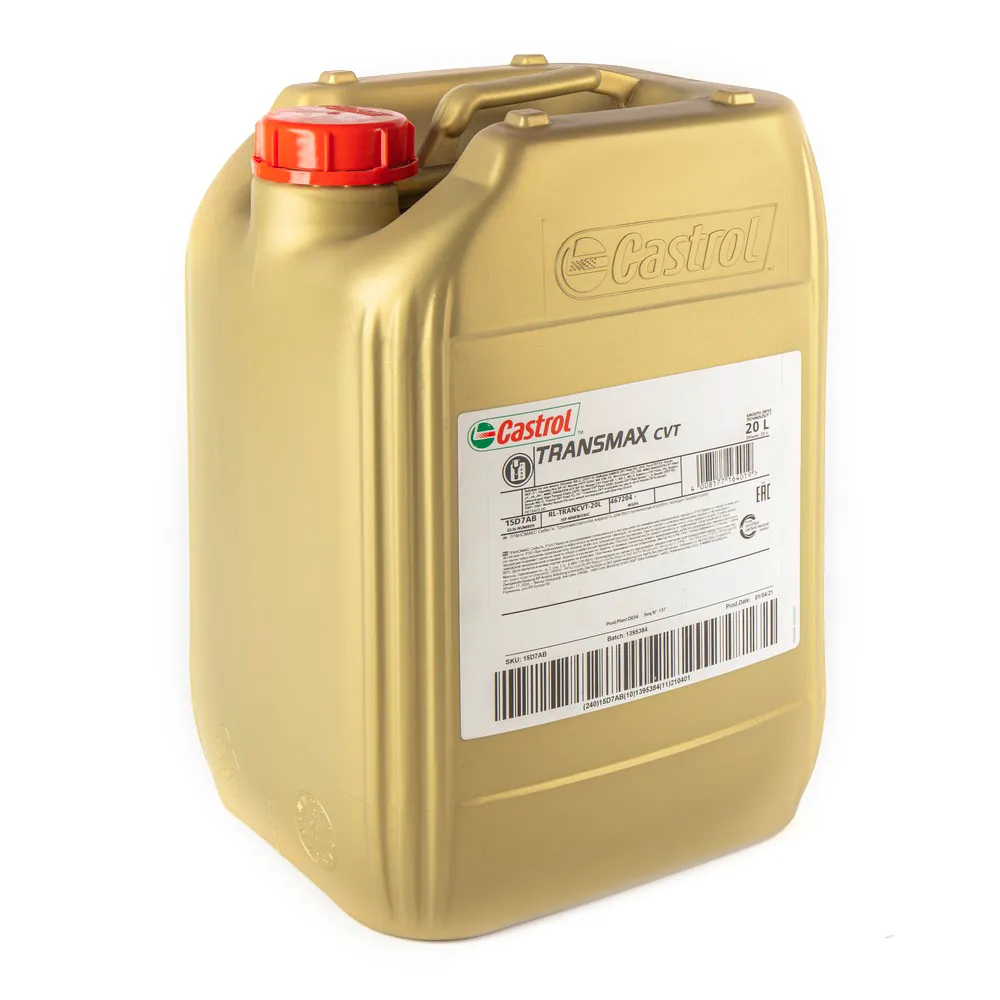 Масло трансмиссионное Castrol Transmax CVT 20 л CASTROL 15D7AB