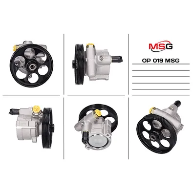 Насос гидроусилителя руля  NISSAN Interstar 2002-,NISSAN Interstar 2002-2009,NISSAN Primastar 2002-, MSG OP 019