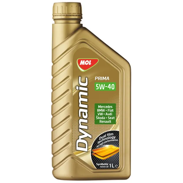 Масло моторное MOL Dynamic Prima 5W-40 синтетическое 1 л 13301136