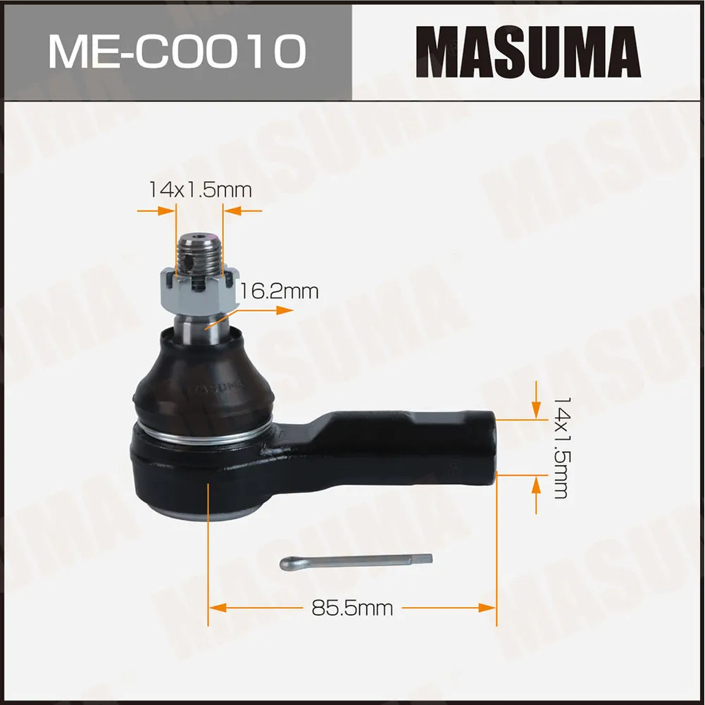 Наконечник рулевой тяги MASUMA ME-C0010