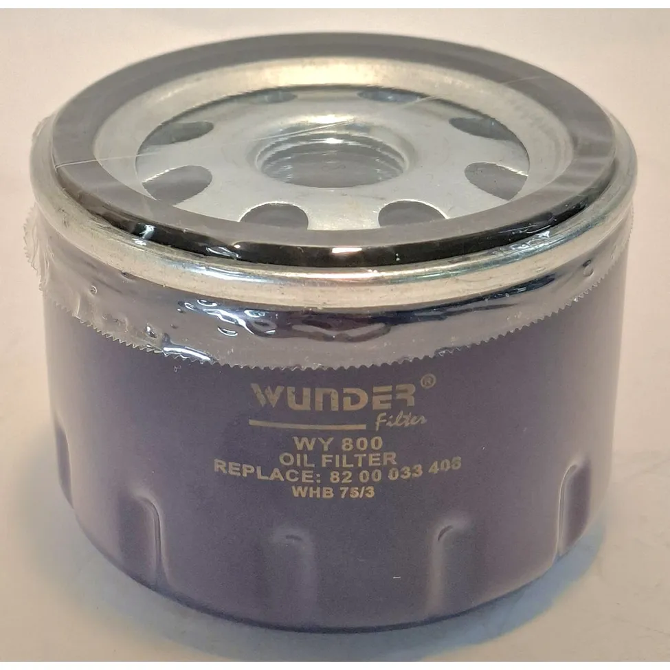 Фильтр масляный, Уценка RENAULT Logan/Clio MIT Car/LADA Largus WUNDER FILTER WY800-N2 Уценка