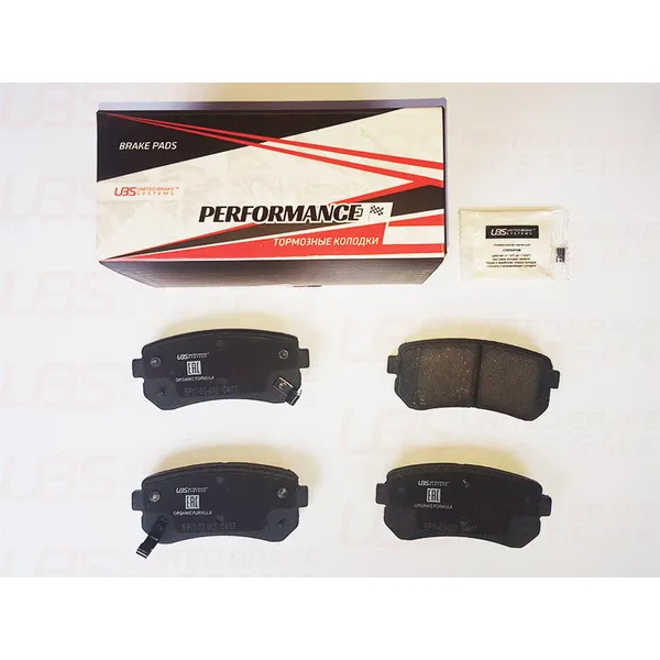 Колодки тормозные HYUNDAI CEED 06-/12-/PRO CEED 13-/i20/i30 07-/11-/ UBS BP1103012