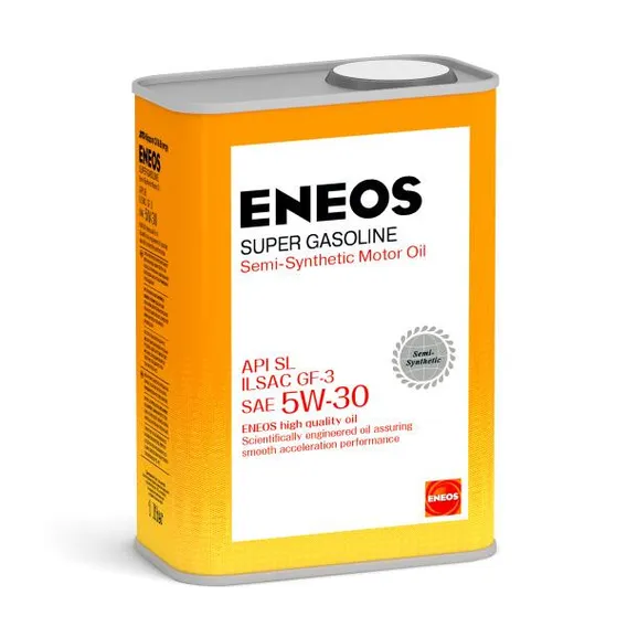 Масло моторное ENEOS Super Gasoline SL 5W-30 полусинтетическое 0,94 л oil1358