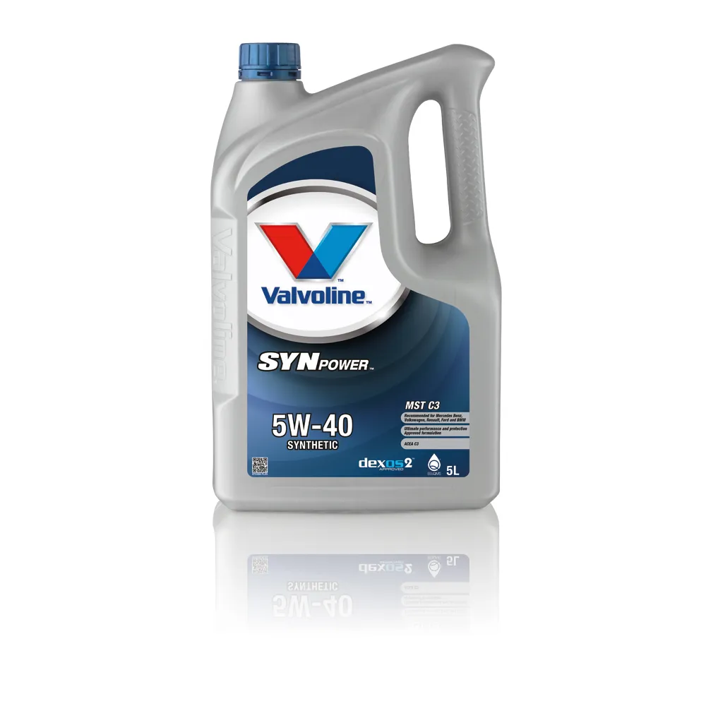 Масло моторное синтетическое Valvoline SYNPOWER MST C3 5W-40 (5л) 872386