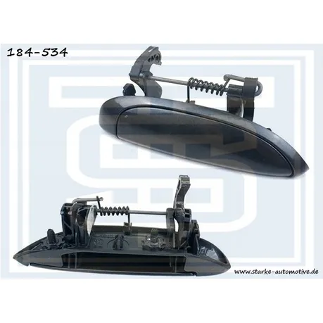 Ручка двери RENAULT LOGAN/CLIO II/MEGANE I наружняя, передняя R/задняя R STARKE 184-534