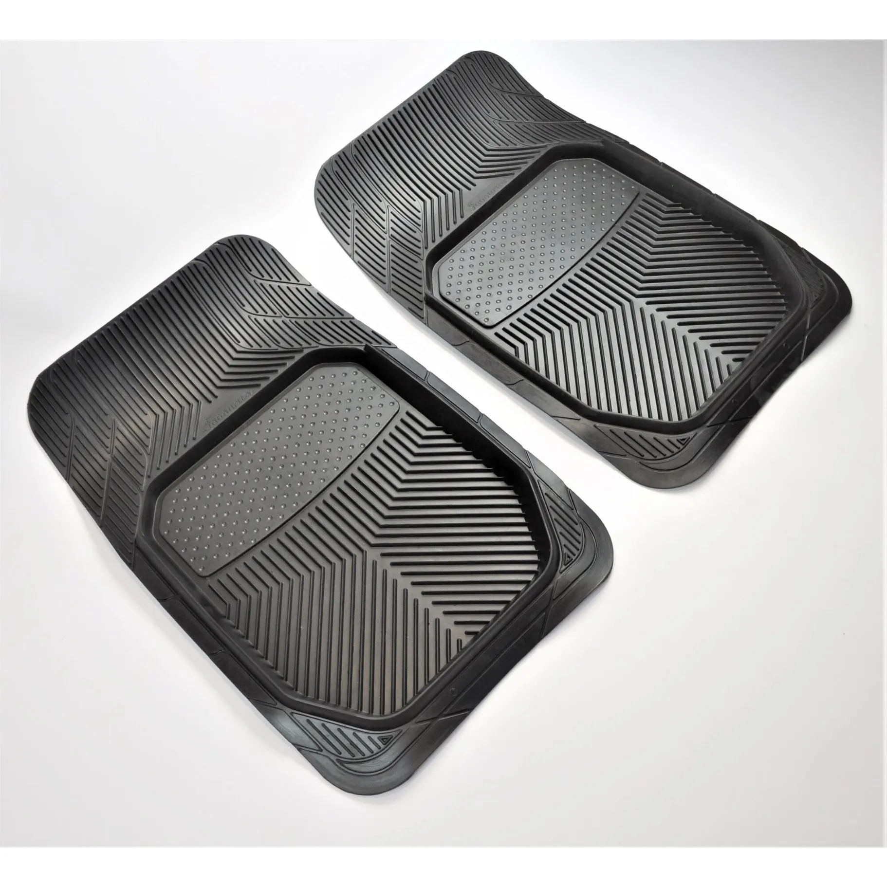 Коврики салона резина Favourite черный Передний ряд 2 шт. COMFORT C01101K2M