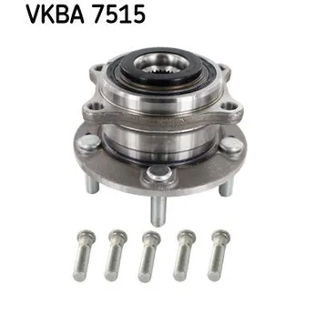Ступица колеса передн/задн HYUNDAI, KIA GRAND SANTA FE, ix55, SANTA FE, SANTA FE I (SM), SANTA FE II SKF VKBA7515