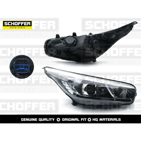 Фара правая не диодная Kia Ceed 12-18 SCHOFFER SHF12085