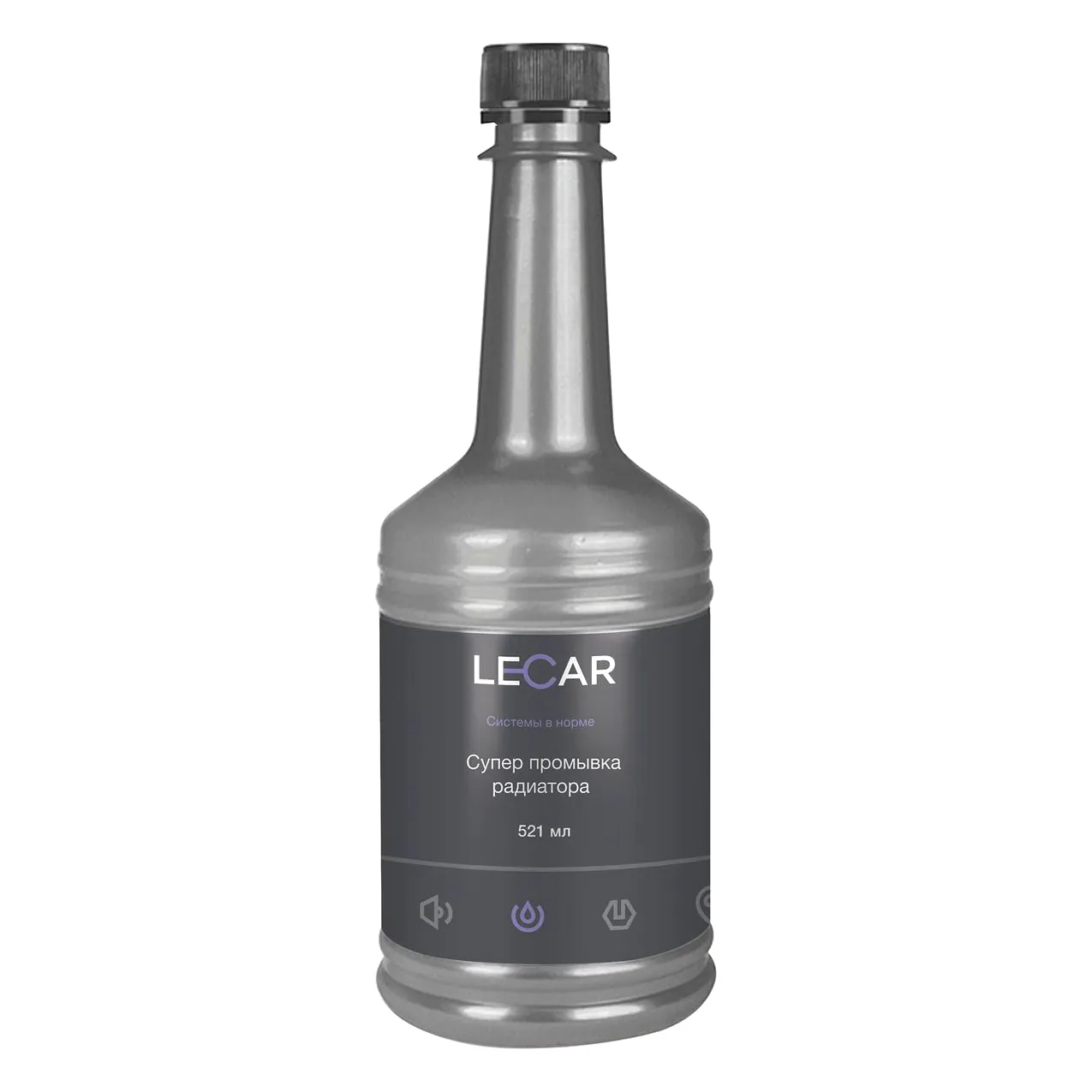 Супер-промывка радиатора LECAR, 521 мл. (флакон) LECAR LECAR000020911