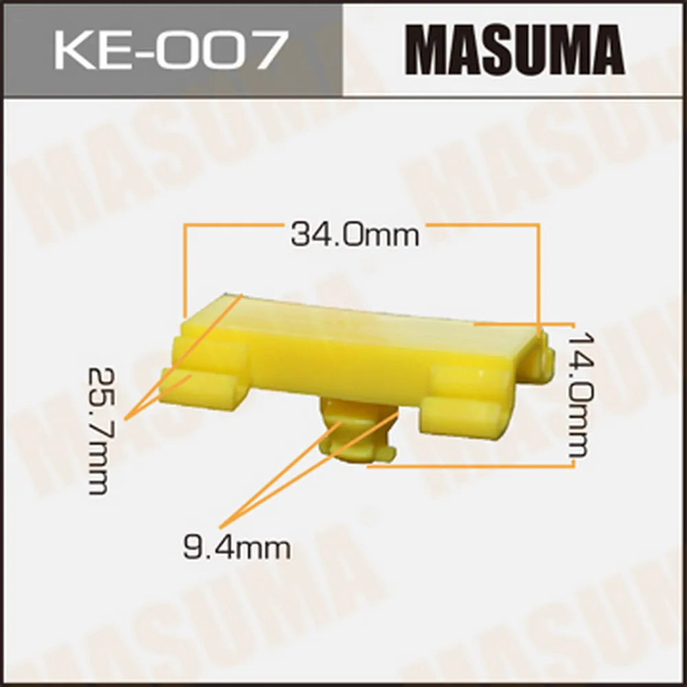 Клипса bmw e38e39, fiat multipla 99 MASUMA KE007