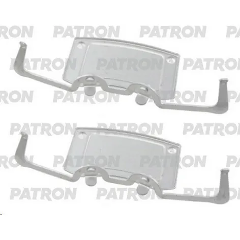 Комплект монтажный тормозных колодок дисковых BMW: 7-SERIES 03-, 6-SERIES 06-, 6-SERIES PATRON PSRK1217