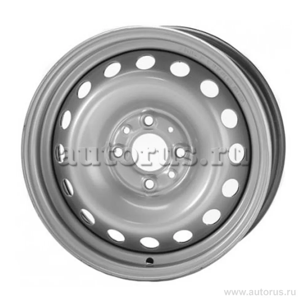Диск штампованный R16 6.5J 5x114.3/66.1 ET50 TREBL 8873 P Silver 9284817
