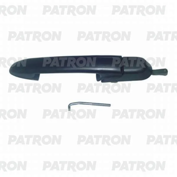 Ручка двери задн лев FIAT: Brava 95-01 (черн) PATRON P20-0044L