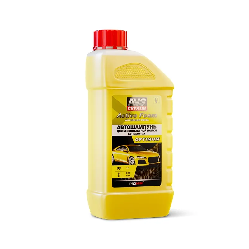 Шампунь для бесконтактной мойки Active Foam Optimum 1л AVS AVS A07533S