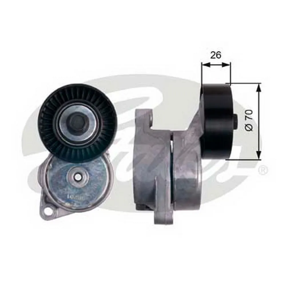 Ролик натяжной BMW 3 90-, 5 89-, 7 95-, X3 04-, X5 00-, Z3 97-03, Z4 03-, T38201