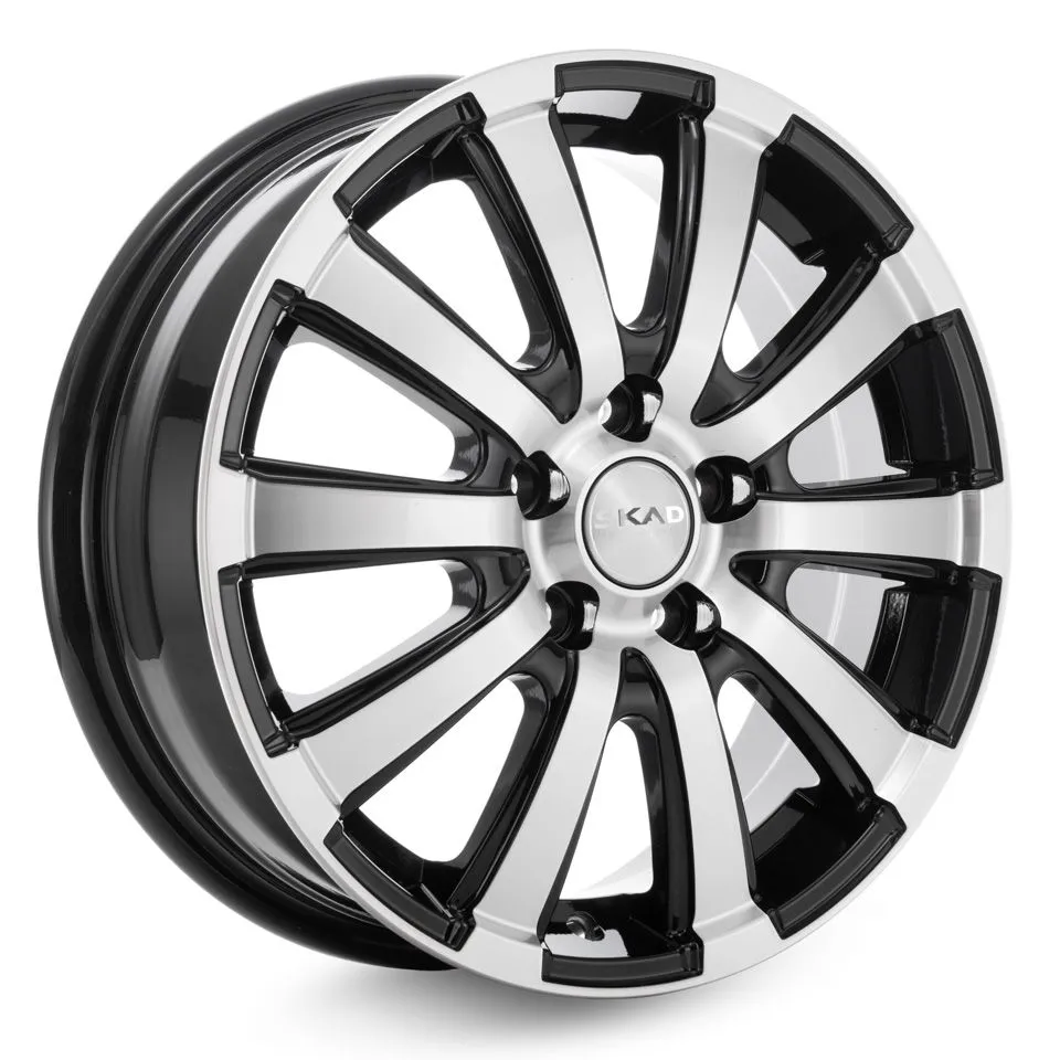 Диск литой R15 5.5J 5x100/67.1 ET47 СКАД Бриз Алмаз 1080205