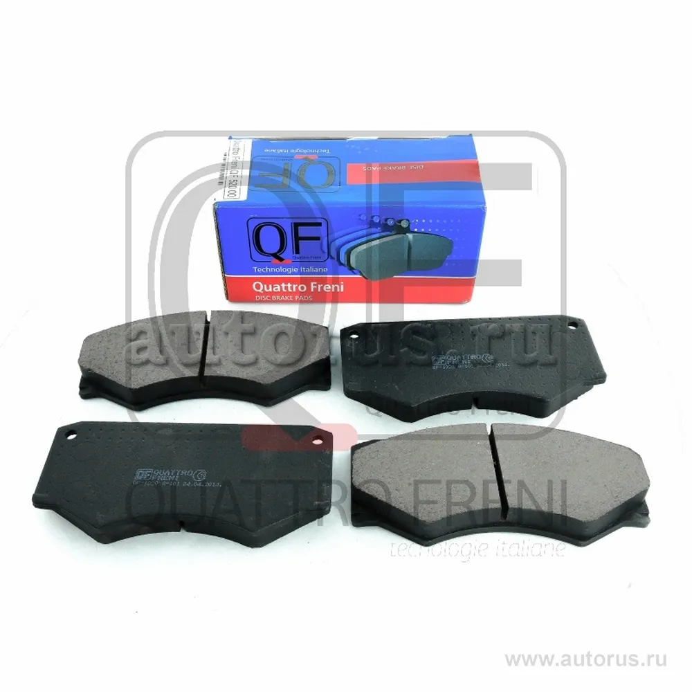 Колодки тормозные FR без датчика IVECO MB, QUATTRO FRENI QF52000