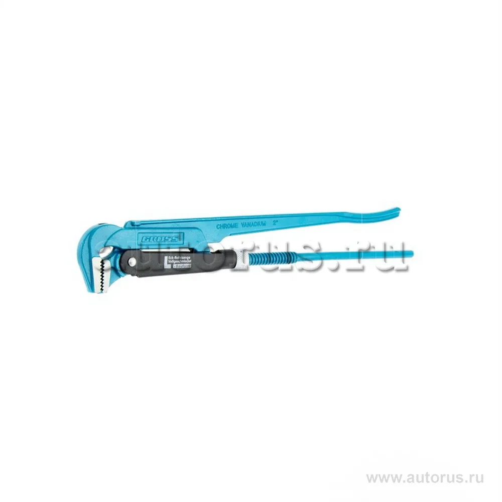 Ключ трубный рычажный, N3, 2, цельнокованый, CrV, тип - L GROSS 15605