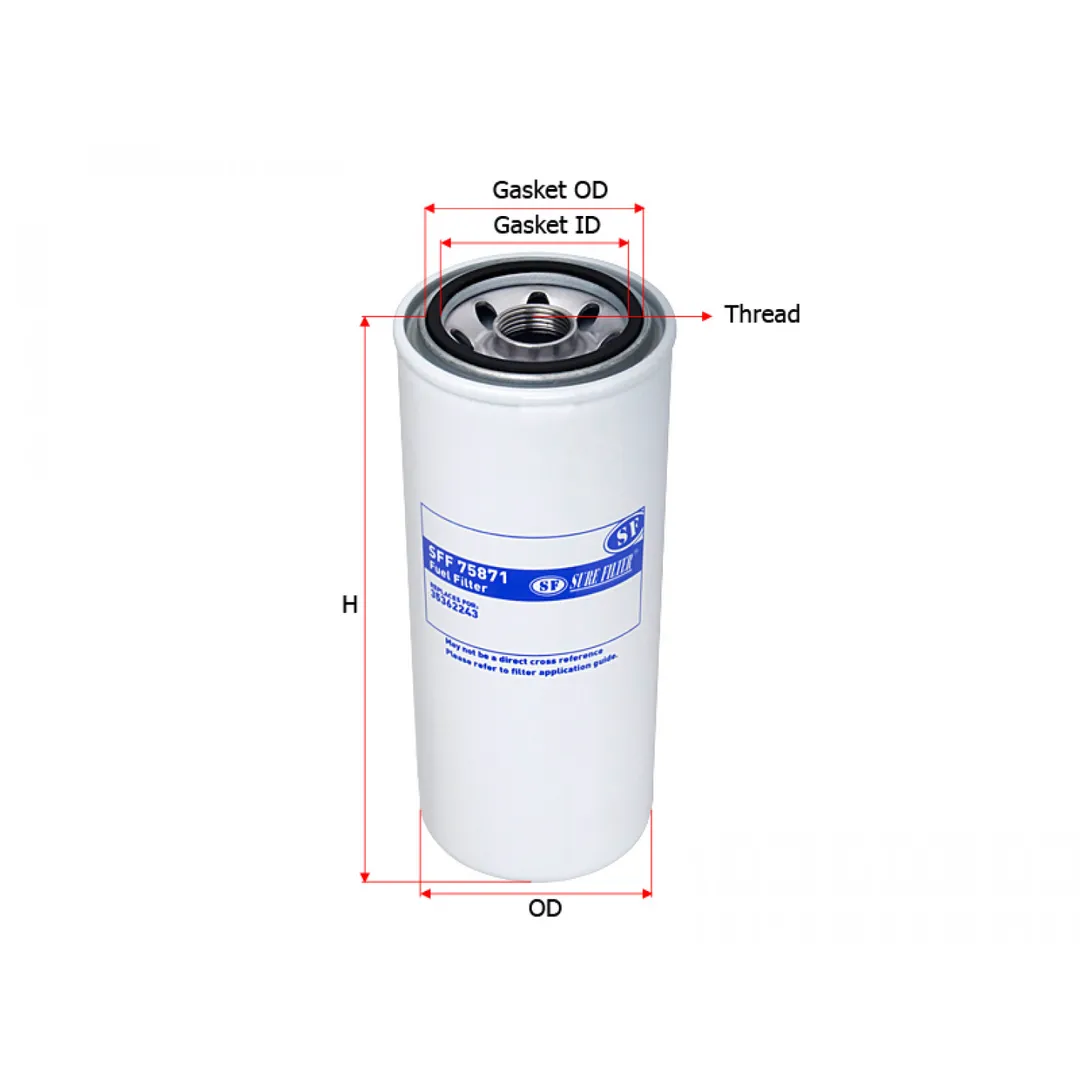 Фильтр топливный Sure Filter SFF75871