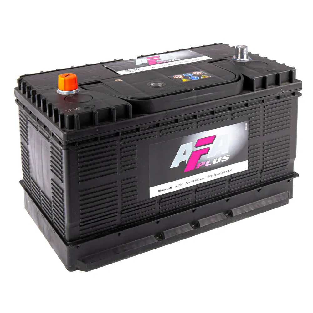 Аккумулятор AFA PLUS 105 А/ч обратная R+ AT5N 330x172x240 EN800 А