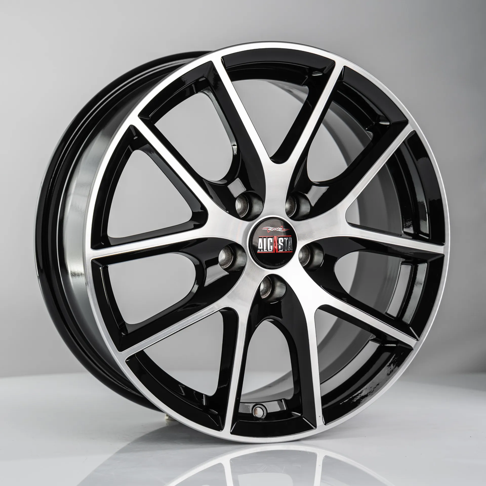 Диск литой R16 6.5J 5x110/65.1 ET38 ALCASTA M59 BKF 3600205
