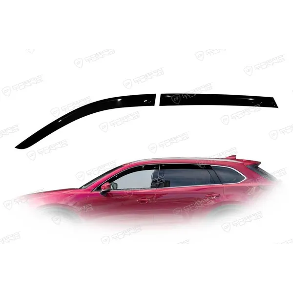 Дефлектора на окна Mazda CX9 2017EuroStandard деф.окон Cobra Tuning ME24417