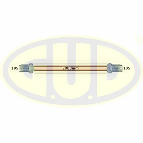 ТРУБКА ТОРМОЗНАЯ WP-032 L=2800MM МЕДНАЯ