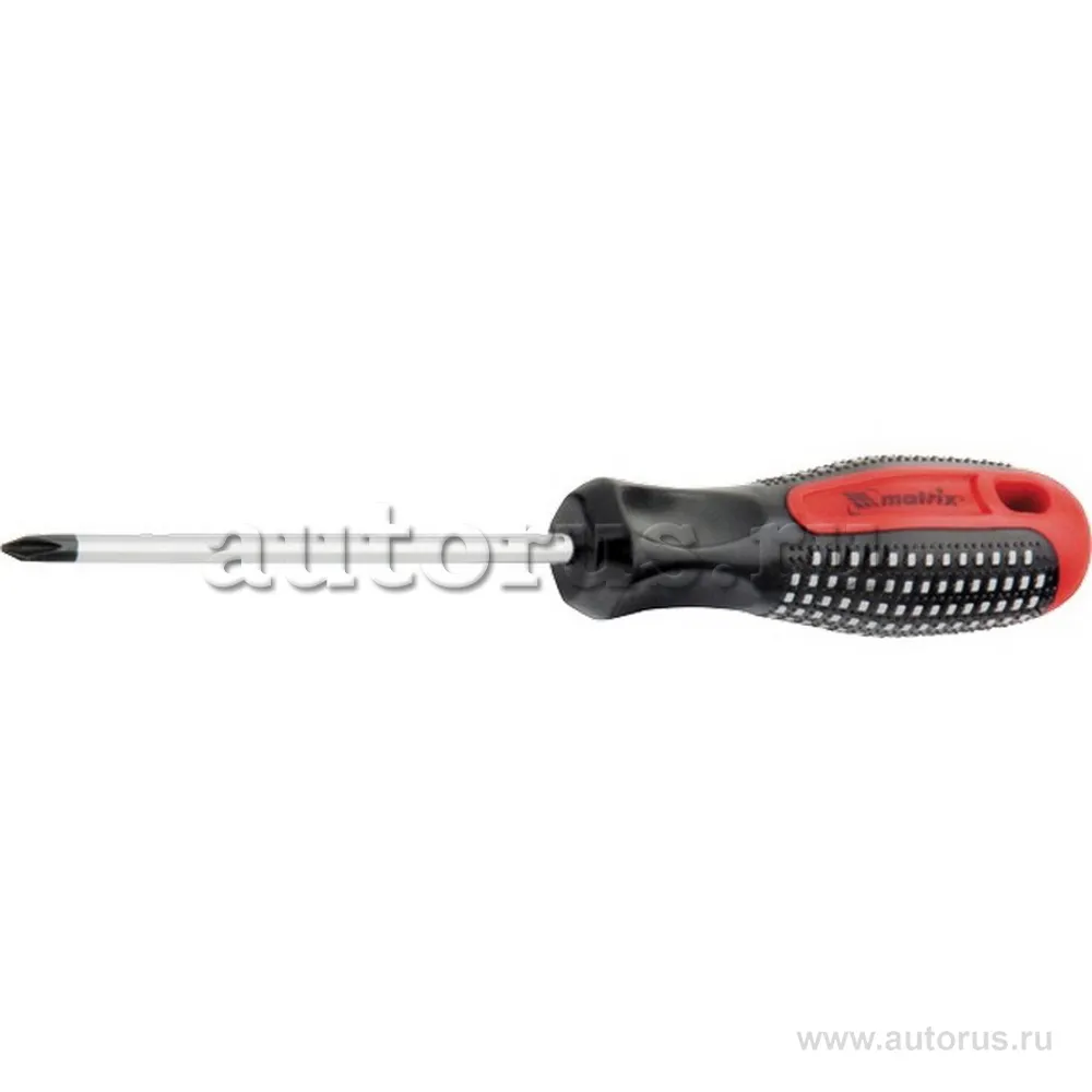 Отвертка Fusion, Ph0x150 мм, CrV, 3-х компонентная рукоятка anti slip MATRIX 11436