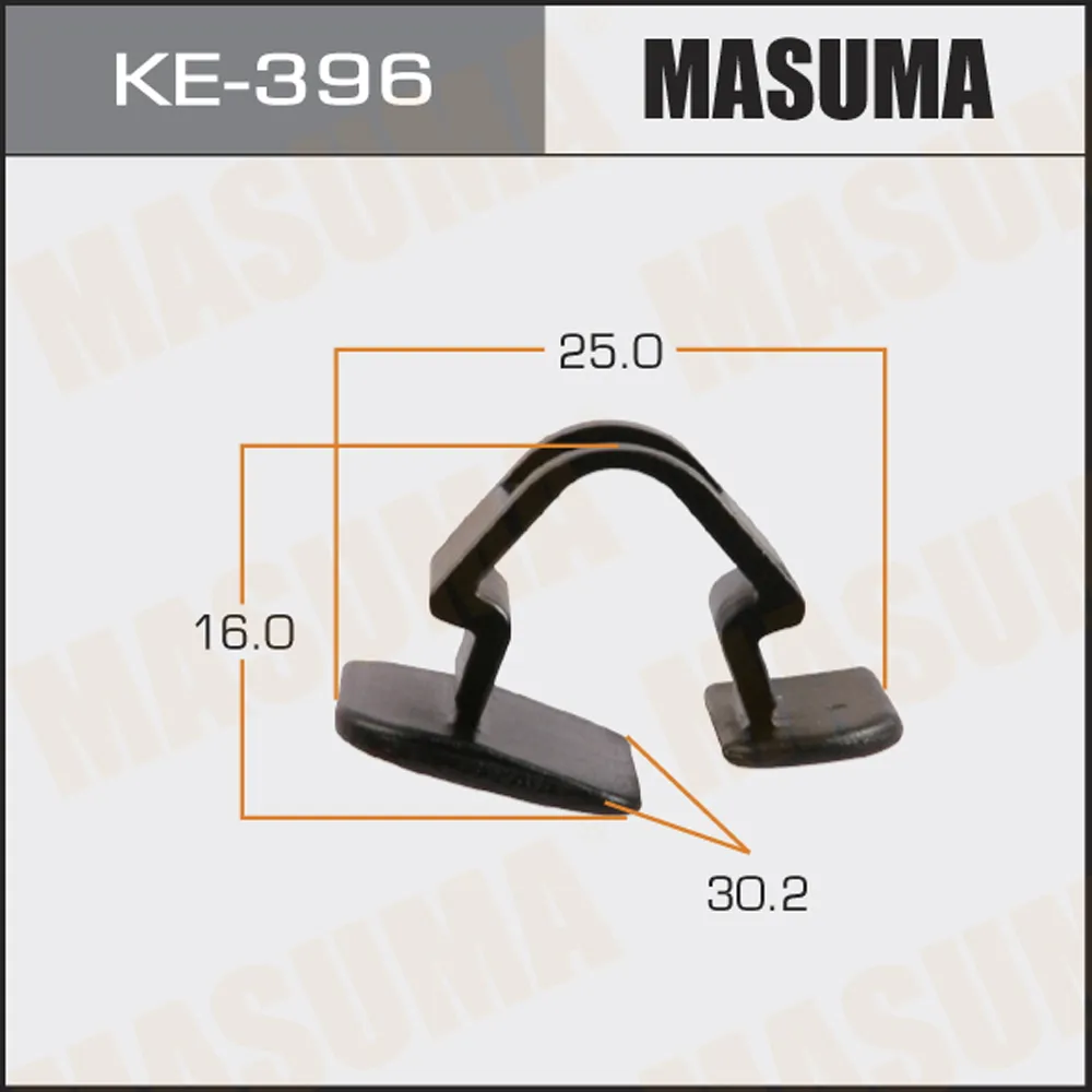 Клипса пластиковая VOLVO MASUMA ke396