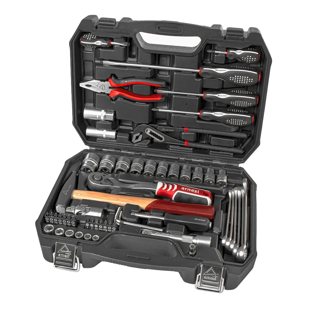 Набор инструментов 58 пр. 1/4DR, 1/2DR ARNEZI R0900058