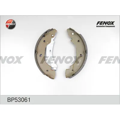 Колодки тормозные барабанные FENOX BP53061