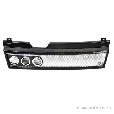 Решетка радиатора ВАЗ 2109 сетка, хром кольцо справа, лак