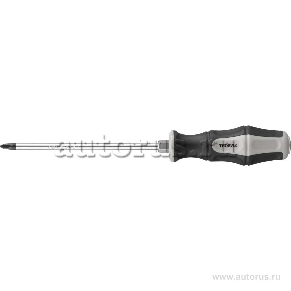 Отвертка крестовая ударная PHILLIPS PH2x150 мм THORVIK SDPG215