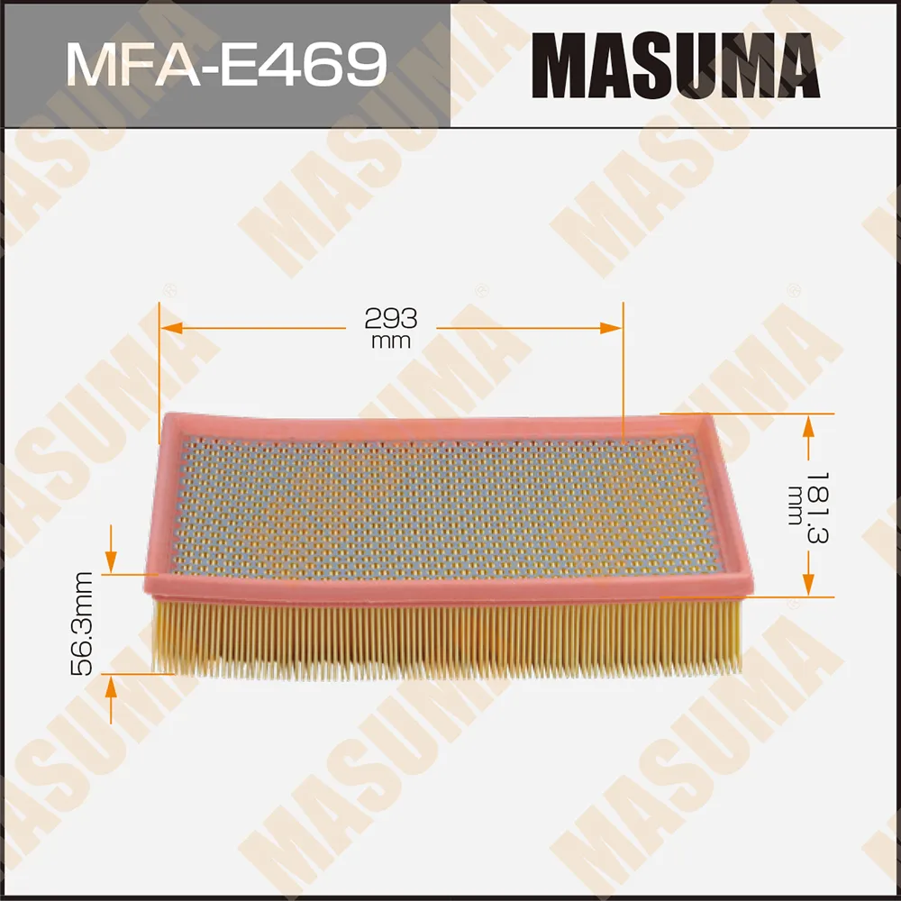 Фильтр воздушный BMW 7-SERIES (E65) MASUMA MFA-E469