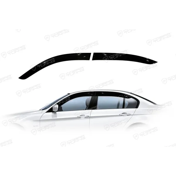 Дефлектора на окна BMW 3 Sd (E90) 2005-2012EuroStandard деф.окон Cobra Tuning BE20605