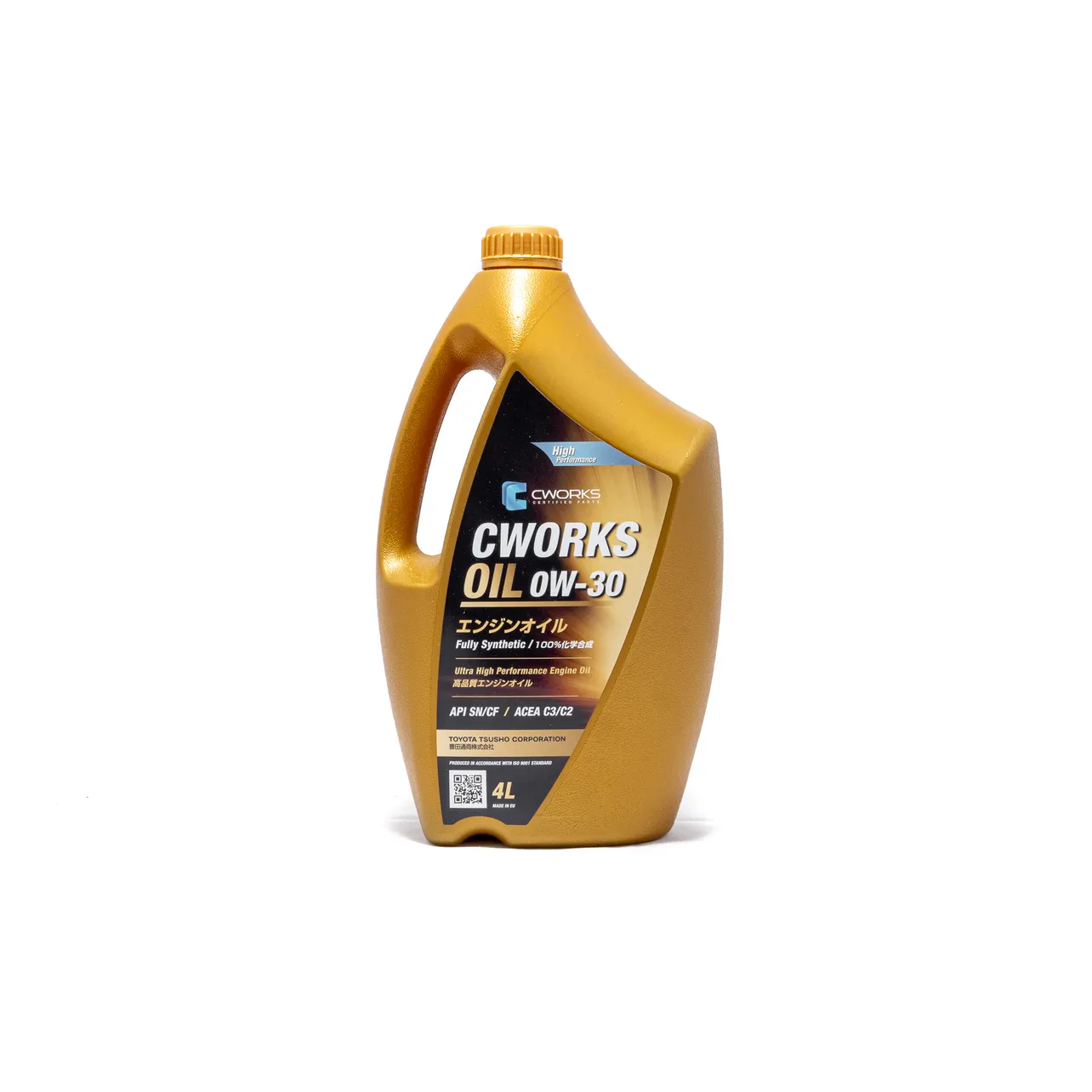 Масло моторное CWORKS OIL 0W-30 C3 (4л) CWORKS A130R5004