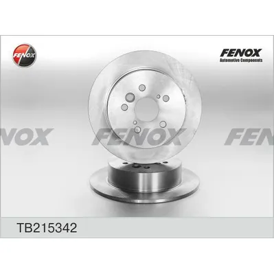 Диск тормозной задний TOYOTA RAV 4 II / CHERY TIGGO / LIFAN X60 FENOX TB215342