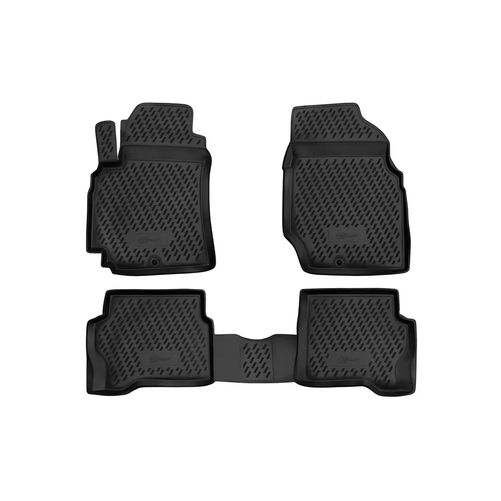 Коврики в салон NISSAN Almera Classic 2006->, 4 шт. (ПУ, повышенная износостойкость) FORMAT FORMAT.CARNIS00001