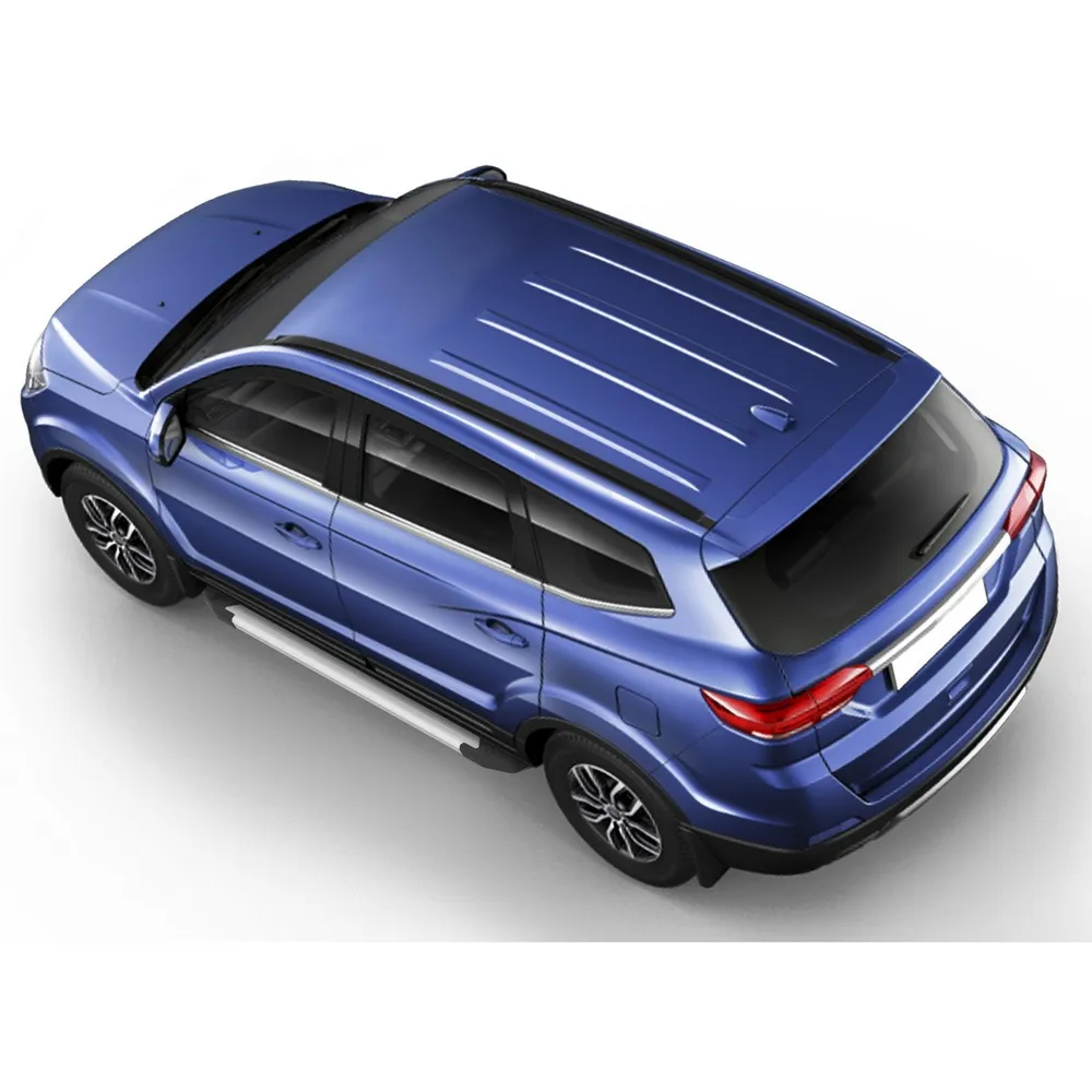 Порог-площадка Silver F180AL + комплект крепежа, Rival, Lifan MyWay 2017- Lifan MyWay RIVAL F180AL.3304.1