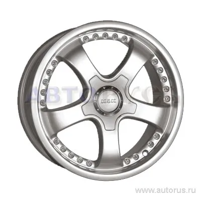 Диск литой R15 6.5J 5x100/67 ET38 КИК Тамерлан платинум 2765