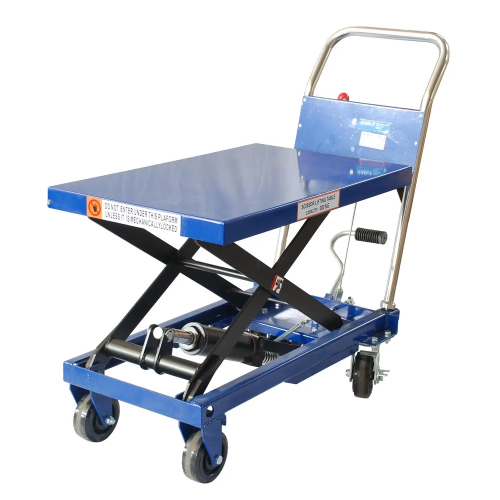 Тележка гидравлическая платформенная 300кг AET TJ-30 AE&T TJ-30